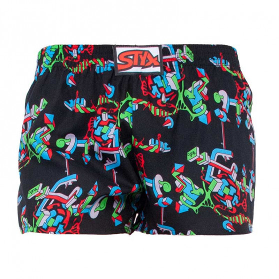 3PACK kindershort Styx classic elastisch meerkleurig (J9565758)