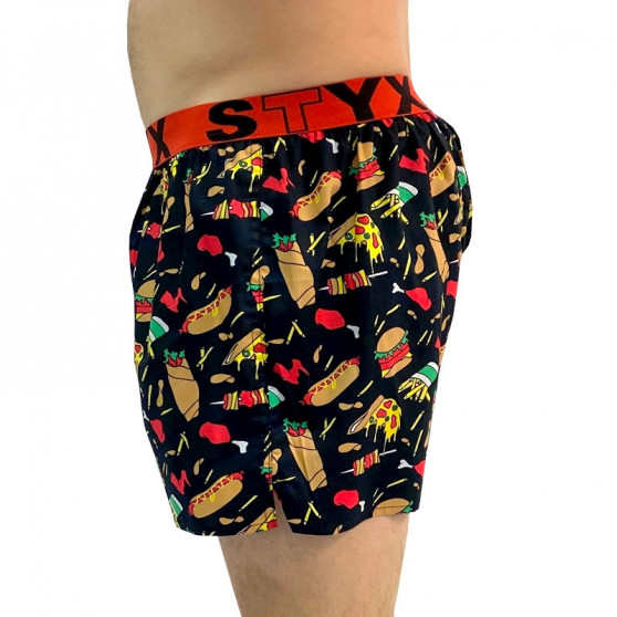 Herenboxershort kunst sportrubber en sokken Styx voeding (BH1253)