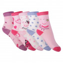 5PACK kindersokken Cerdá Peppa Pig veelkleurig (2200007756)