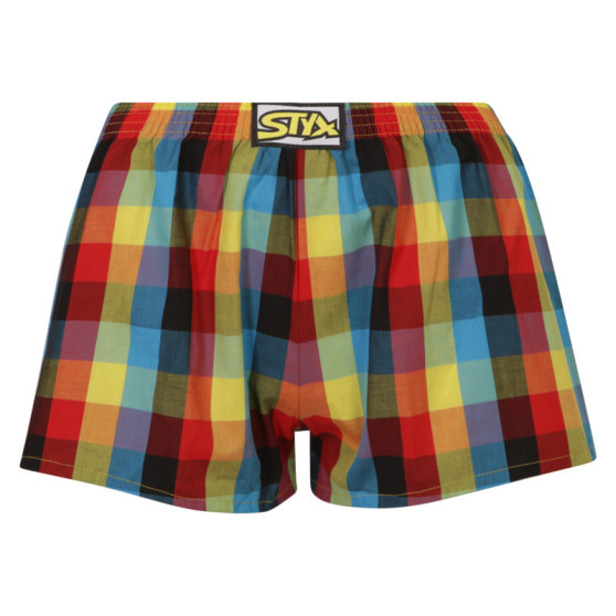 Kindershort Styx klassiek elastisch meerkleurig (J902)