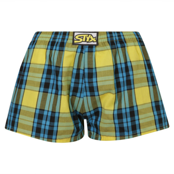 Kindershort Styx klassiek elastisch meerkleurig (J910)