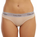 Dames string Calvin Klein beige (QF6136E-VJS)