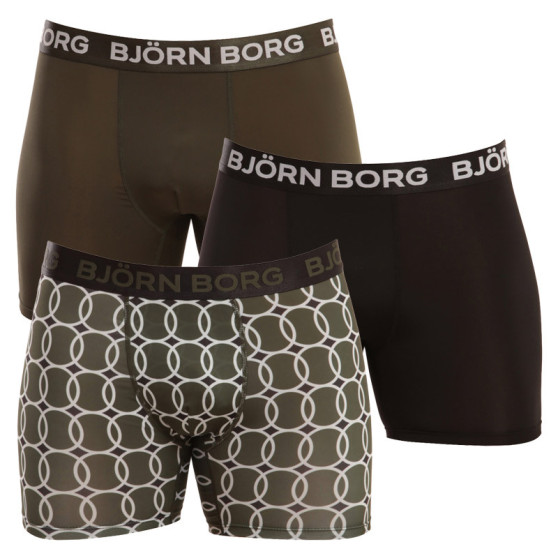 3PACK functionele boxershort voor heren Bjorn Borg veelkleurig (10000321-MP003)