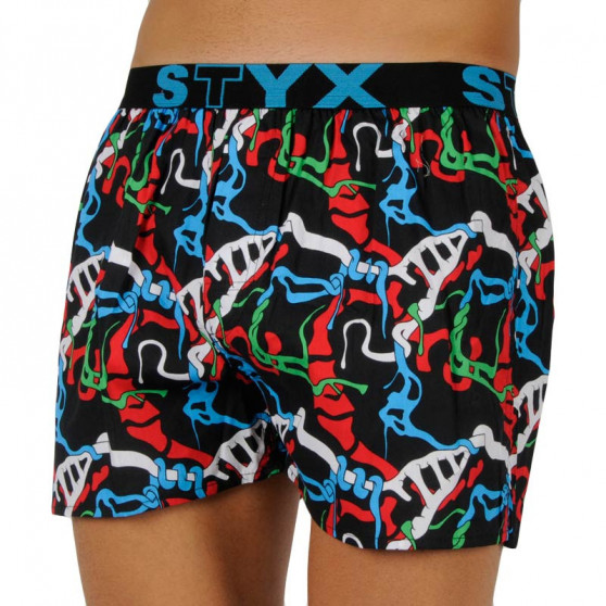 Herenboxershort Styx kunst sport rubber jungle (B1157)