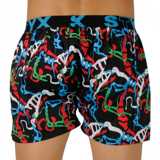 Herenboxershort Styx kunst sport rubber jungle (B1157)