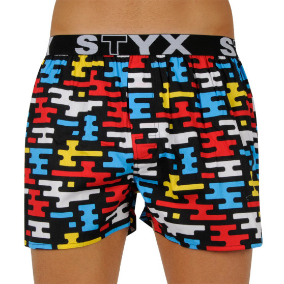 Herenboxershort Styx kunst sport rubber plat (B1154)