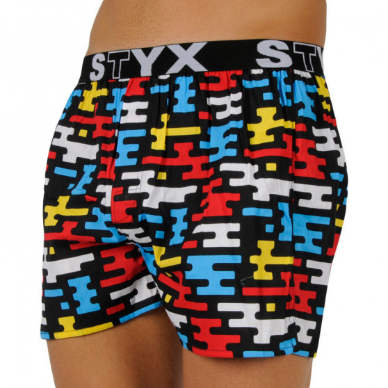 Herenboxershort Styx kunst sport rubber plat (B1154)