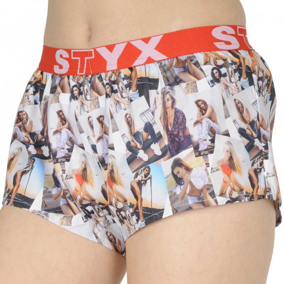 Damesboxershorts Styx art sport rubber model - gelimiteerde oplage (T1051)