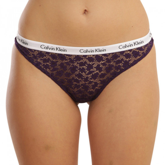 3PACK Dames Braziliaanse slip Calvin Klein veelkleurig (QD3925E-W5G)