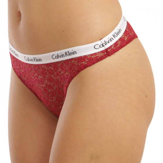 3PACK Dames Braziliaanse slip Calvin Klein veelkleurig (QD3925E-W5G)