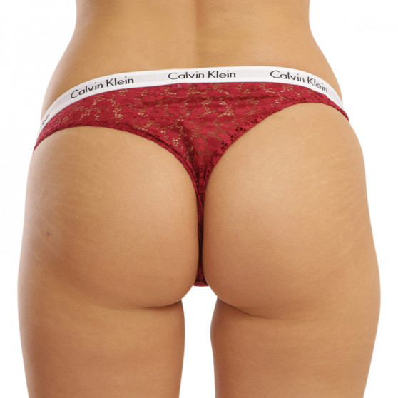 3PACK Dames Braziliaanse slip Calvin Klein veelkleurig (QD3925E-W5G)