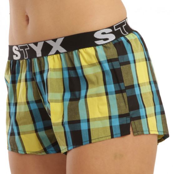 Damesboxershorts Styx sportelastisch veelkleurig (T825)