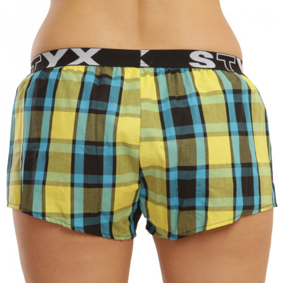 Damesboxershorts Styx sportelastisch veelkleurig (T825)