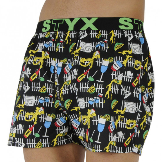 Herenboxershort Styx kunst sport rubber partij (B1251)