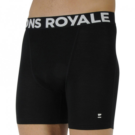 Herenboxershort Mons Royale merino zwart (100088-1169-001)