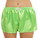 Damesboxershorts Styx classic rubber satijn groen (L1069)