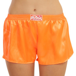 Damesboxershorts Styx classic rubber satijn oranje (L661)