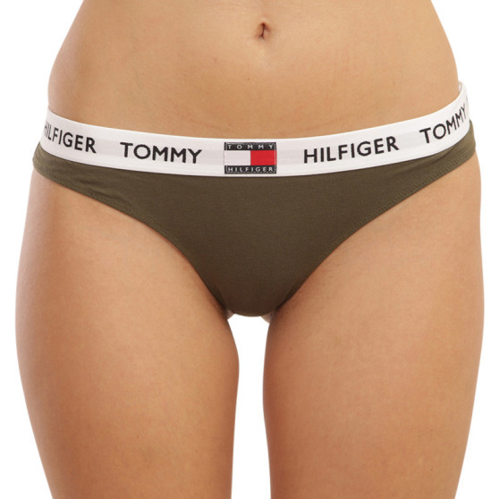 Dames String Tommy Hilfiger groen (UW0UW02198 RBN)