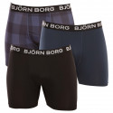 3PACK functionele boxershort voor heren Bjorn Borg veelkleurig (10000819-MP001)