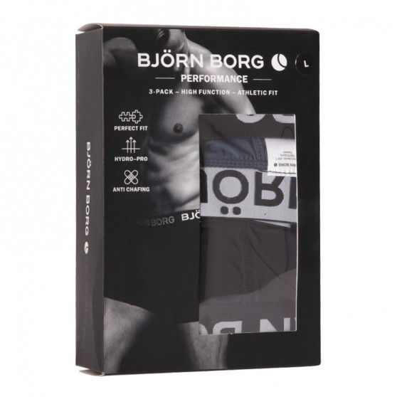 3PACK functionele boxershort voor heren Bjorn Borg veelkleurig (10000819-MP001)