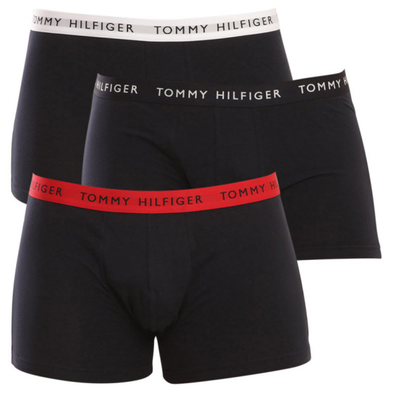 3PACK herenboxershort Tommy Hilfiger donkerblauw (UM0UM02324 0SE)