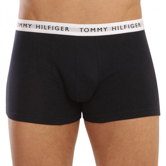 3PACK herenboxershort Tommy Hilfiger donkerblauw (UM0UM02324 0SE)