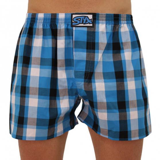 5PACK klassieke rubberen Herenboxershort en bamboe sokken Styx in geschenkverpakking (5HB960A82230347)