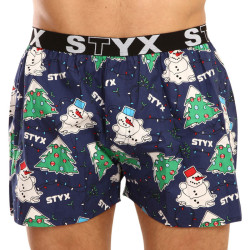 Herenboxershort Styx kunst sport rubber kerst (B1450)