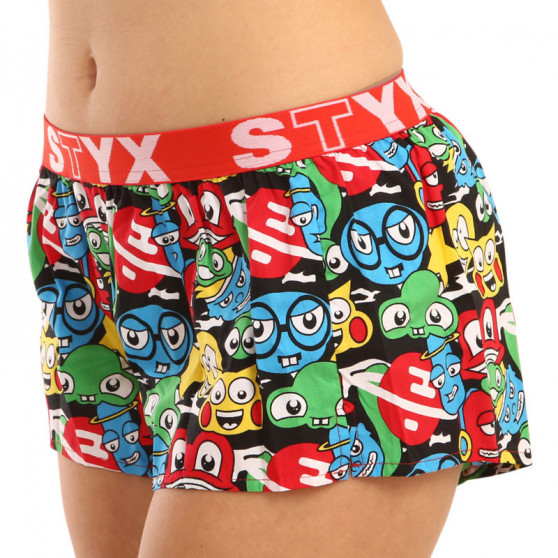 Damesboxershorts Styx kunst sport rubber karakter (T1155)