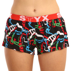 Damesboxershorts Styx kunst sport rubber Jungle (T1157)