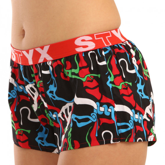 Damesboxershorts Styx kunst sport rubber Jungle (T1157)