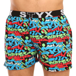 Herenboxershort Styx kunst sport rubber graffiti (B1255)