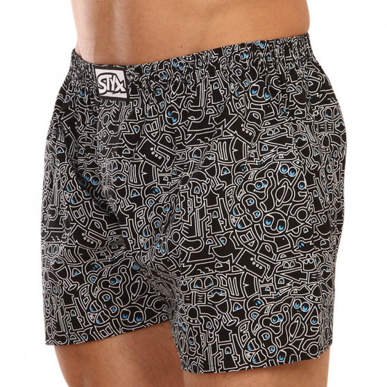 Herenboxershort Styx art classic rubber doodle (A1256)