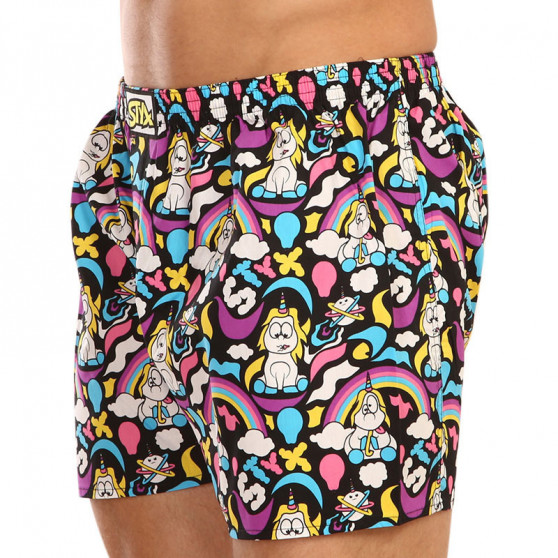 Herenboxershort Styx art classic rubber oversized unicorn (E1158)