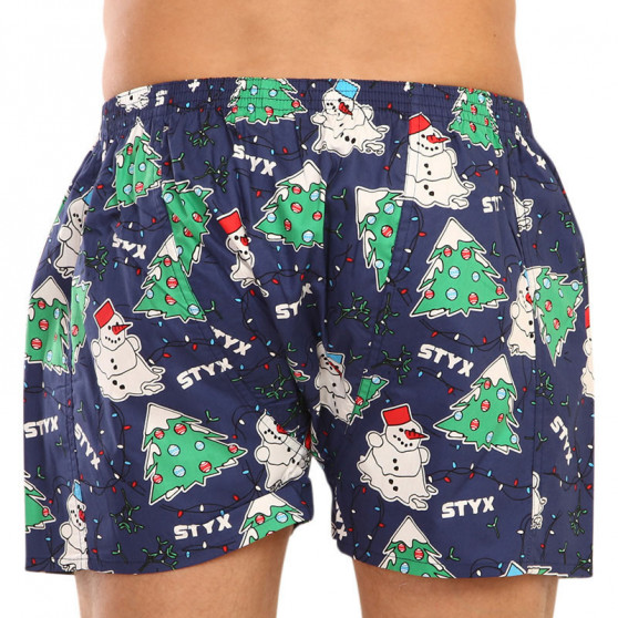 Herenboxershort Styx art classic rubber oversized christmas (E1450)