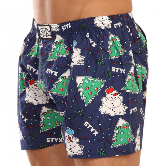 Herenboxershort Styx art classic rubber oversized christmas (E1450)