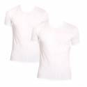 2PACK heren t-shirt Calvin Klein wit (NB1088A-100)