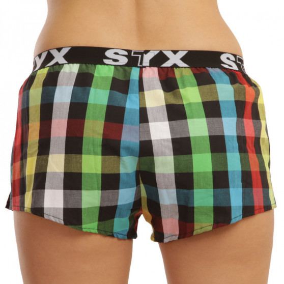 3PACK Damesboxershorts Styx sport elastisch meerkleurig (T8132628)