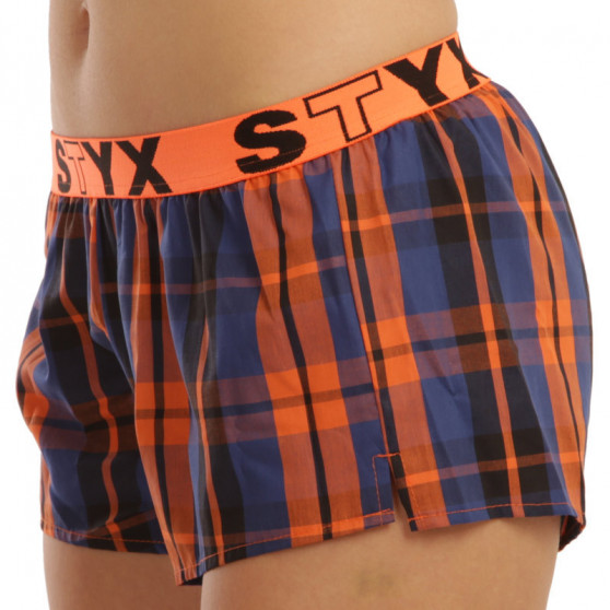 3PACK Damesboxershorts Styx sport elastisch meerkleurig (T8132628)