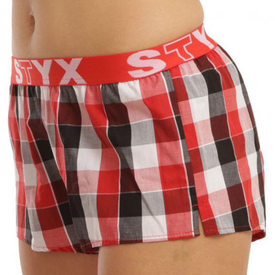 5PACK Damesboxershorts Styx sport elastisch meerkleurig (T81325262831)