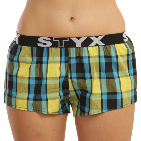 5PACK Damesboxershorts Styx sport elastisch meerkleurig (T81325262831)