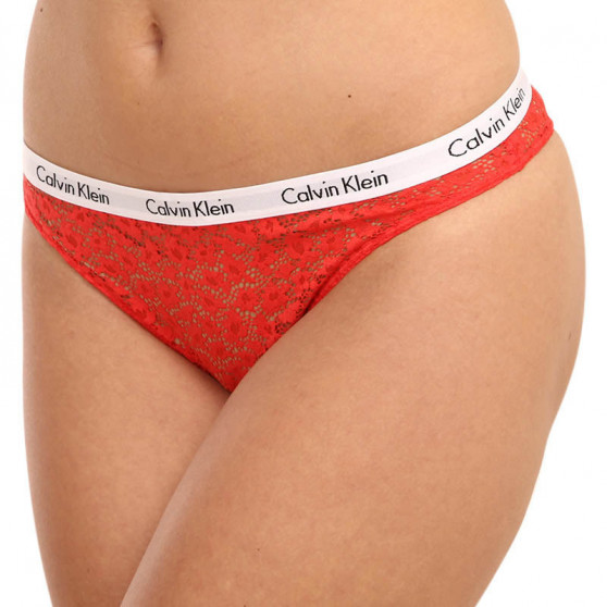 3PACK Dames Braziliaanse slip Calvin Klein veelkleurig (QD3925E-W5F)