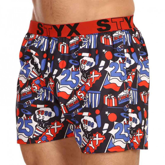 Herenboxershort Styx kunst sport rubber 25 jaar (B1454)