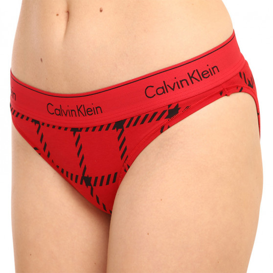 Dames slip Calvin Klein rood (QF6862E-VGM)