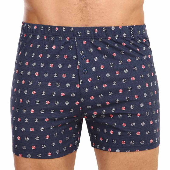 Herenboxershort Molvy blauw (MP-1050-BBU)