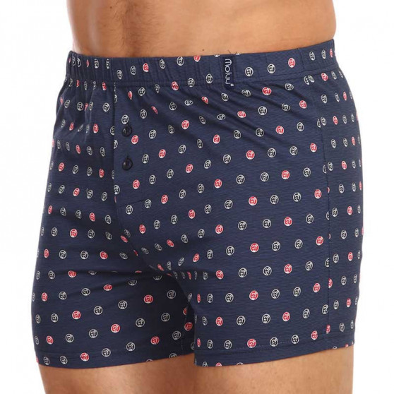 Herenboxershort Molvy blauw (MP-1050-BBU)