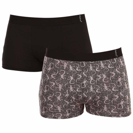 2PACK Herenboxershort Molvy veelkleurig (KP-080-BEU)