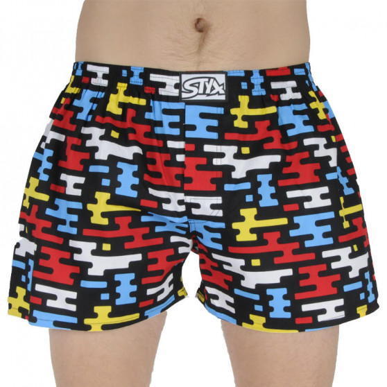 Herenboxershort art classic rubber en sokken Styx plat (AH1154)