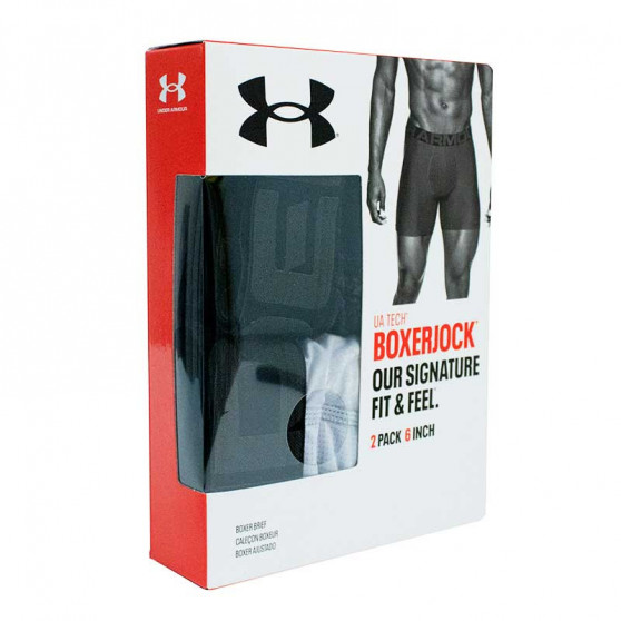 3PACK herenboxershort Under Armour oversized wit (1363617 100)