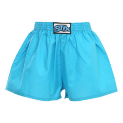 Kindershort Styx classic rubber lichtblauw (J969)